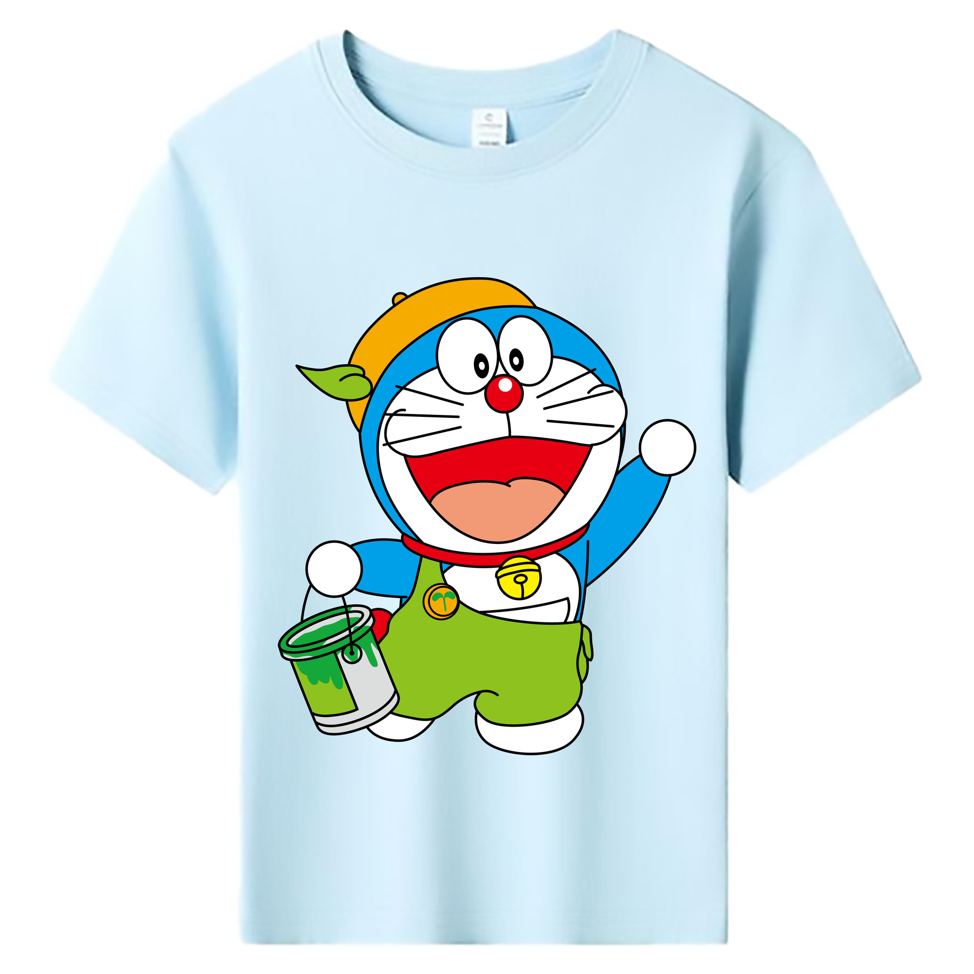 （画像用） ドラえもん Doraemon 綿100％キッズTシャツ（フロントプリント）